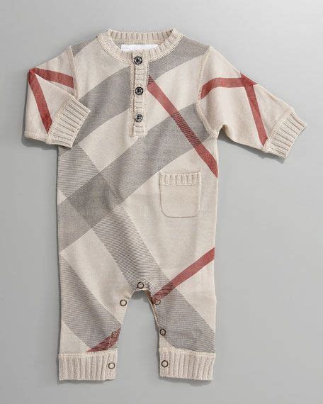 burberry romper set|newborn baby boy Burberry clothes.